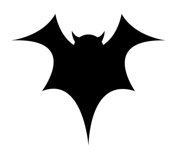 Forme vectorielle de chauve-souris — Image vectorielle