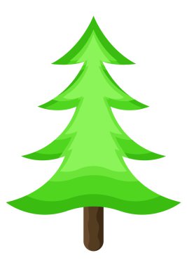 Yeşil Modern Noel ağacı