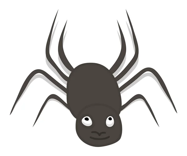 Nebezpečné Cartoon Spider — Stockový vektor