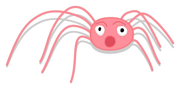Dişi örümcek karakter — Stok Vektör