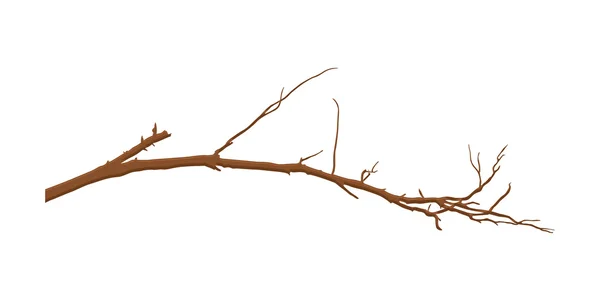 Dry Branch — Stock Vector