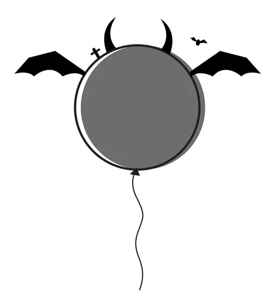 Globo del diablo — Vector de stock