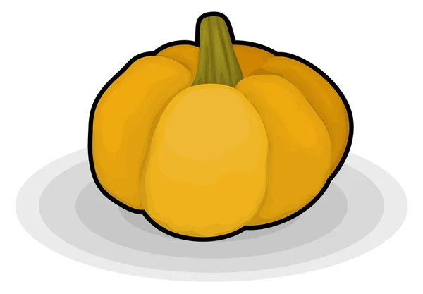 Forma de diseño de calabaza — Archivo Imágenes Vectoriales