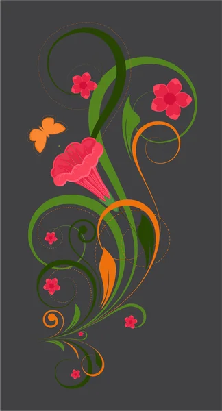 Festival ocasional Flourish Design —  Vetores de Stock