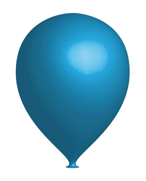 蓝色的 3d 气球 — 图库矢量图片