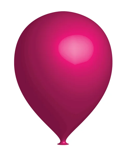 Pembe 3d balon — Stok Vektör