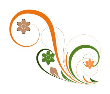 Dekoratif unsur arka plan güzelleşmek