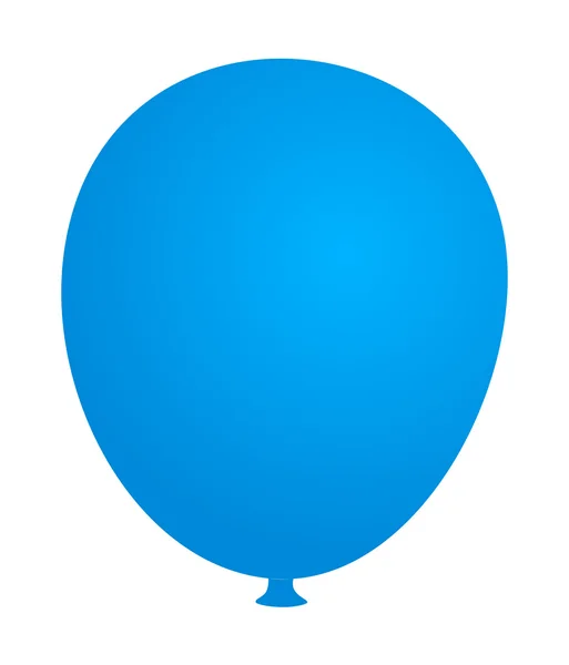 Balão azul macio — Vetor de Stock