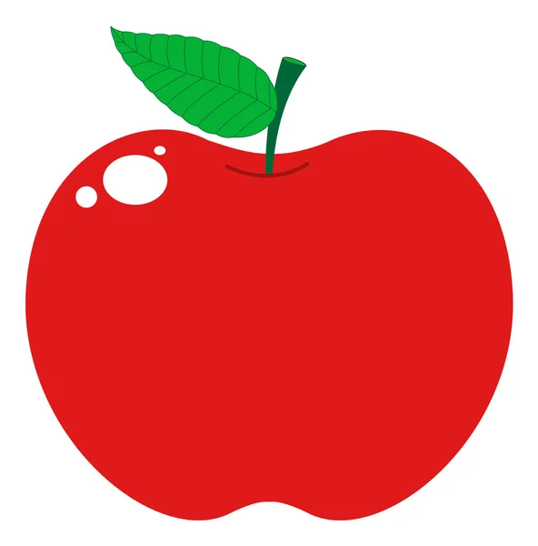 Pomme brillante — Image vectorielle