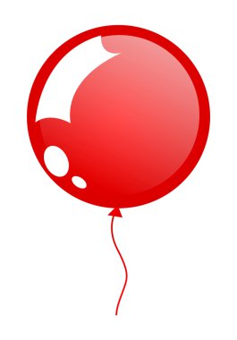 Parlak yuvarlak balon