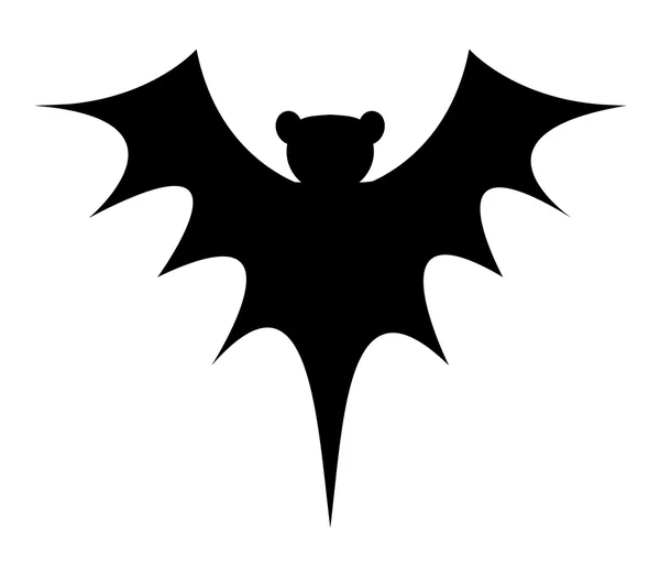 Forma animal do morcego — Vetor de Stock