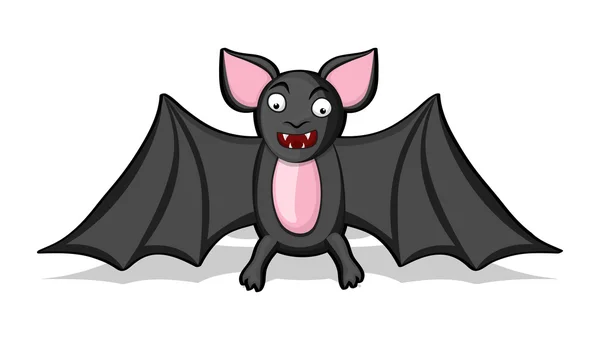 Ужасная летучая мышь-вампир — стоковый вектор