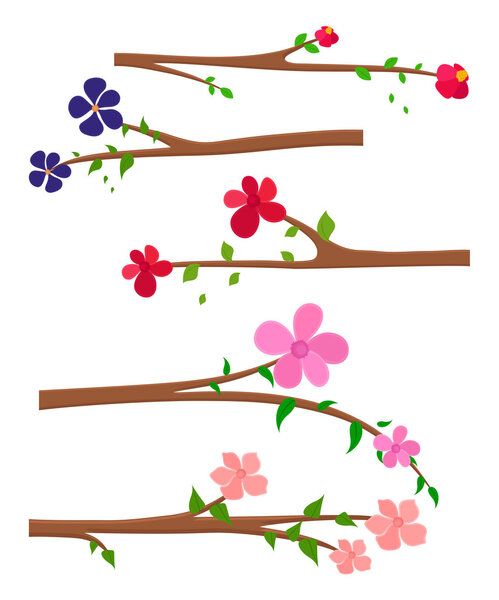 Flowers Branches Designs
