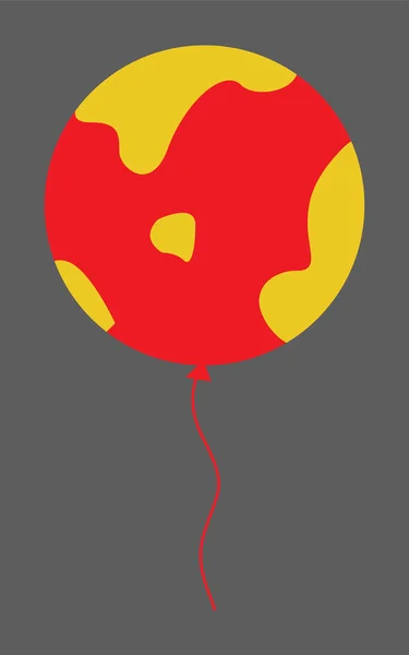 Conception abstraite de ballon — Image vectorielle