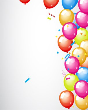 Dekoratif Parti balonları zemin