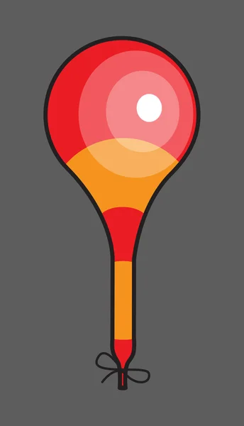 Decoratieve partij ballon — Stockvector