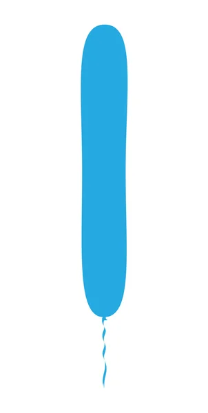 Длинная синяя полоса — стоковый вектор