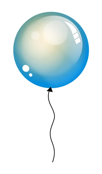 Glasballon — Stockvektor