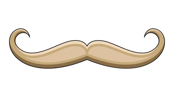 Bigote — Vector de stock