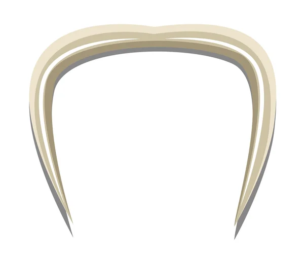 Moustaches de style moderne — Image vectorielle