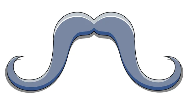 Los bigotes a la moda — Archivo Imágenes Vectoriales