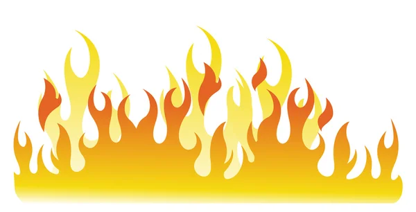 Fire Flames — Stock Vector