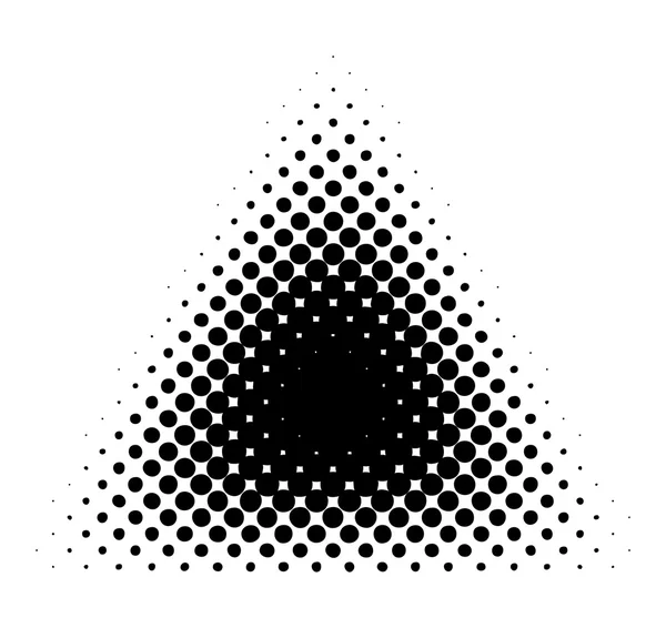 Triángulo de medio tono — Archivo Imágenes Vectoriales