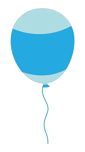 Decoratieve ballon — Stockvector