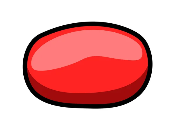 Caramelle rosse — Vettoriale Stock