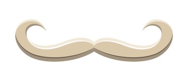 Bıyıkları vektör