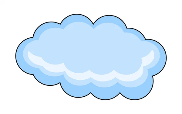 ベクトル雲 — ストックベクタ