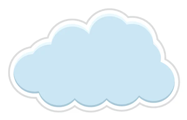 Naklejki Cloud — Wektor stockowy