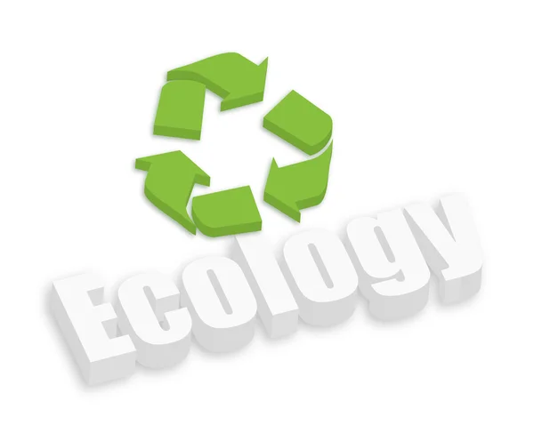 Banner de ícone de ecologia —  Vetores de Stock