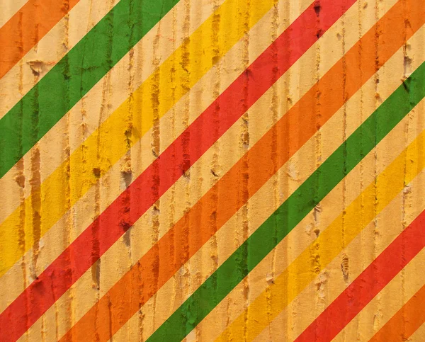 Colorful Striped Cardboard Textue — Stock Photo, Image