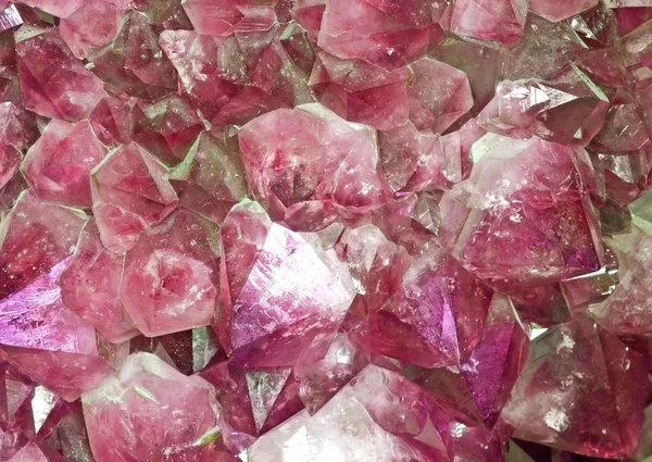 Red Crystal Stones Texture — Stock Photo, Image