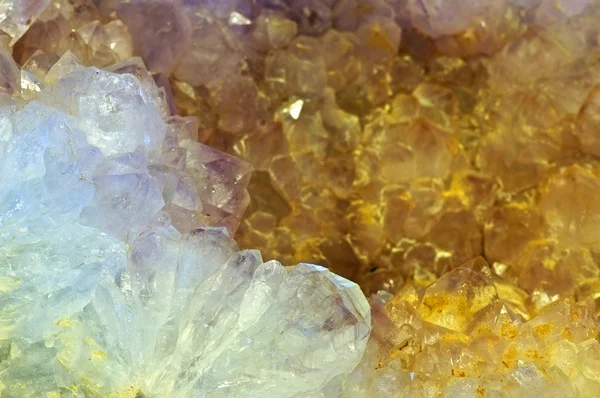 Crystal minerałów tekstura — Zdjęcie stockowe