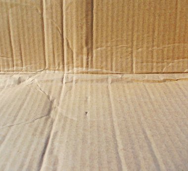 Karton yüzey dokusu