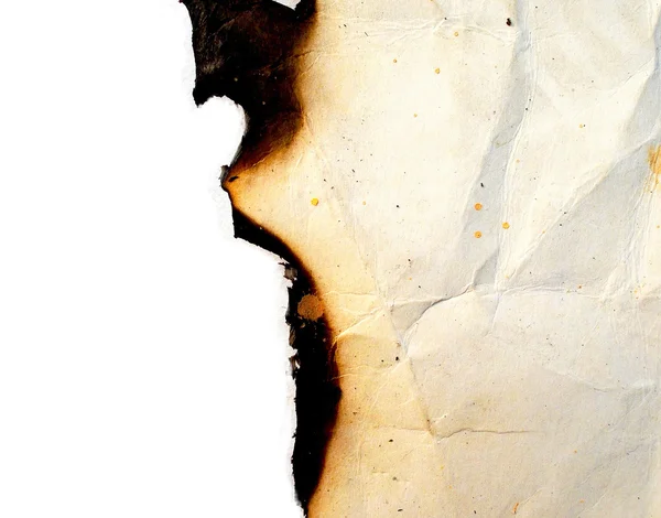 Urban Burned Paper Edge Fundo — Fotografia de Stock