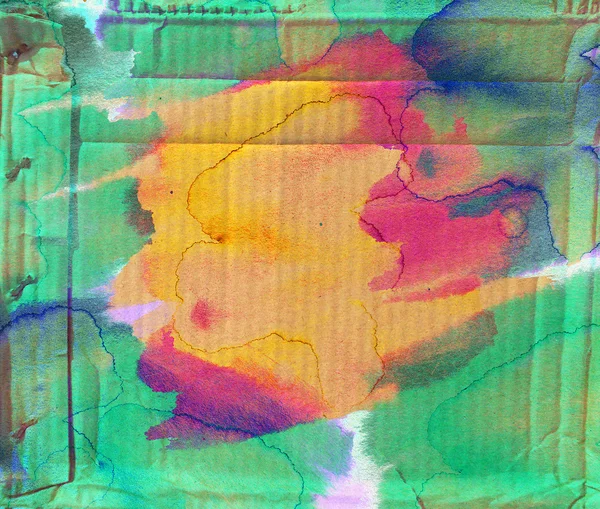 Texture en carton Grunge coloré — Photo