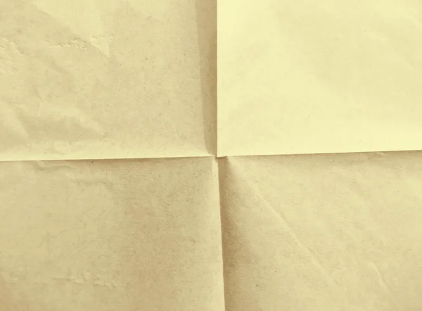 Papier Vintage plié — Photo