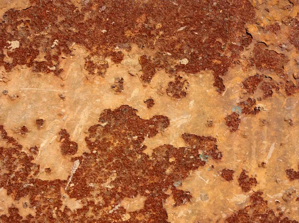 Grunge Rusty Texture de feuille — Photo