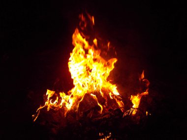 Doğa yangın arka plan