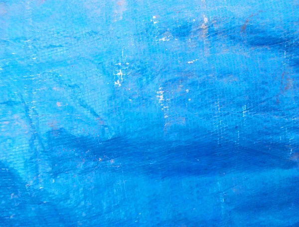 Grunge blauwe kunststof materiaal textuur — Stockfoto