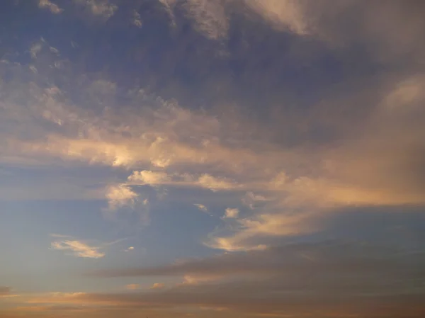 Nubes nocturnas — Foto de Stock