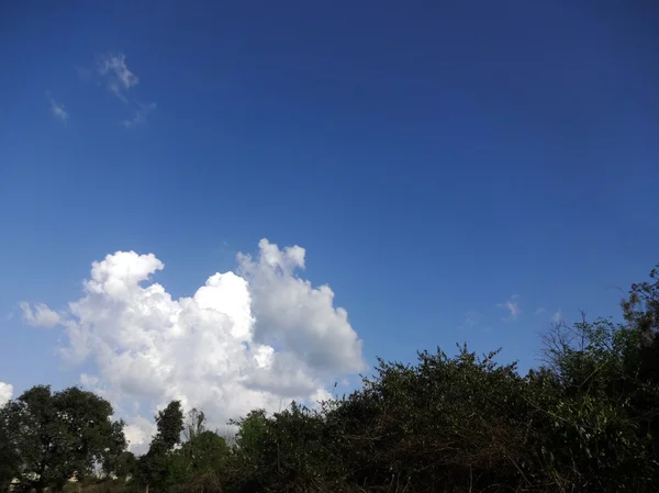 Natureza Nuvens fundo — Fotografia de Stock
