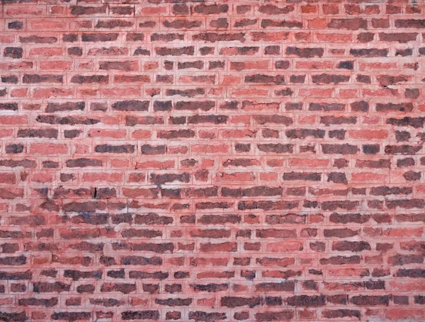 Mauer aus Retro-Ziegeln — Stockfoto