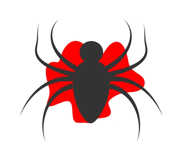 Projeto da forma da aranha —  Vetores de Stock