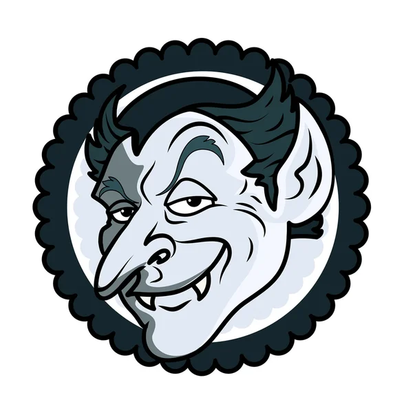 Halloween dracula — Stockvector