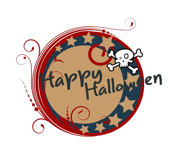 Banner de Halloween — Vector de stock