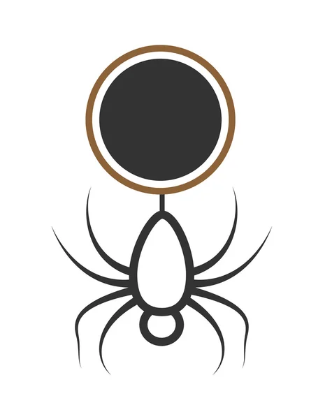 Bandeira de aranha —  Vetores de Stock